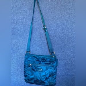 Coach Blue Crossover Bag